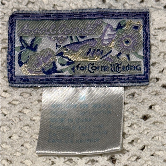 April Cornell Vintage Crocheted Cardigan SZ Medium - Picture 6 of 8